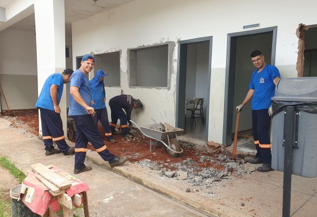 Velório Municipal está passando por reforma e ampliação dos serviços