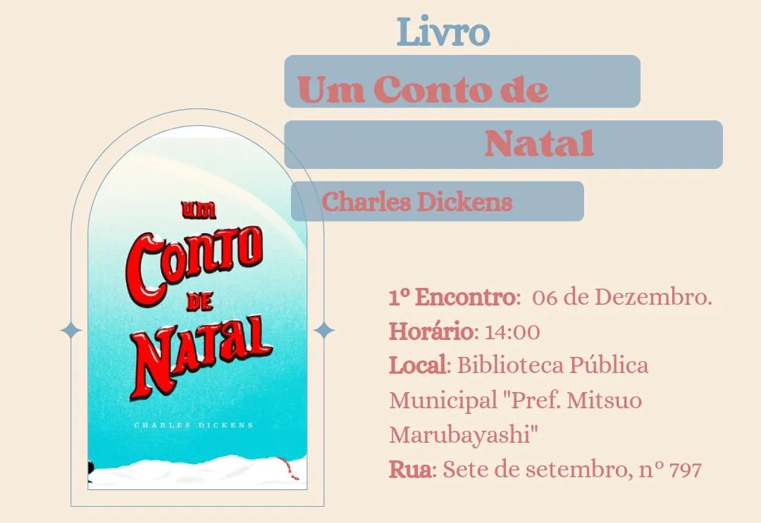 Encontro “Virando a Página” reúne leitores em edição especial de Natal na Biblioteca Pública