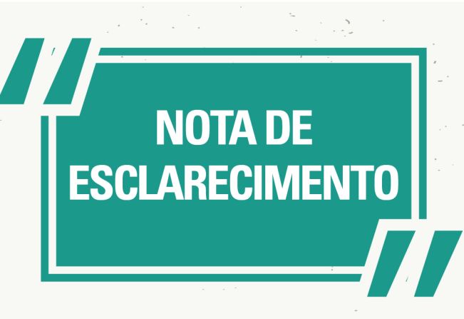 NOTA DE ESCLARECIMENTO