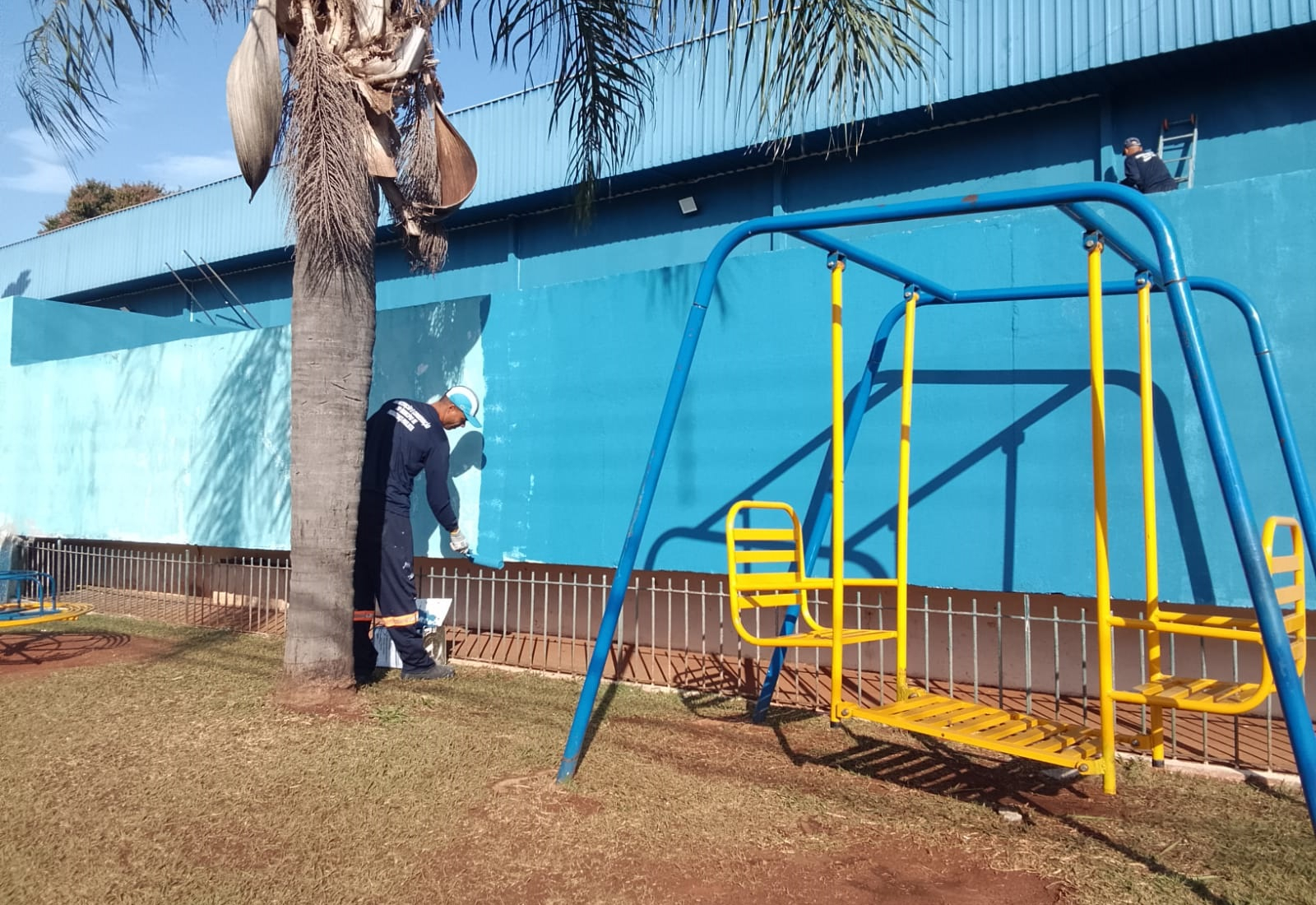 Ginásio “Padilha” segue em revitalização para melhor atender a comunidade