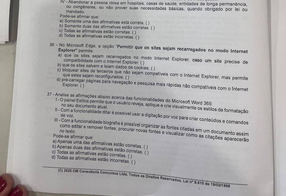 NOTA OFICIAL: Empresa contratada para aplicação da prova está ciente das imagens vazadas