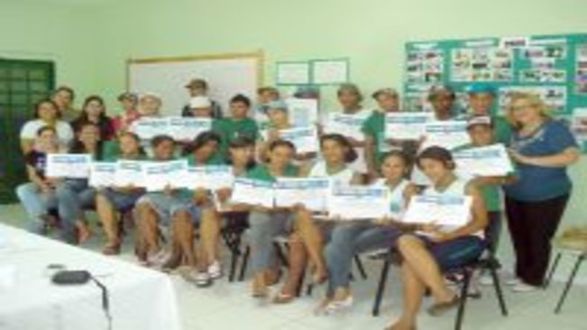 CRAS conclui curso de atendente com os jovens do Pro-Jovem