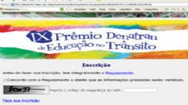 Terminam nesta quarta as inscrições para o prêmio Denatran de Educação para o trânsito