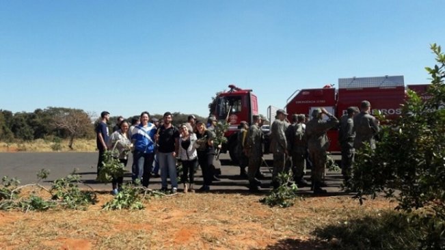 Prefeitura de Paraguaçu, por meio do COMPDEC, realiza curso de Brigadista no Tiro de Guerra