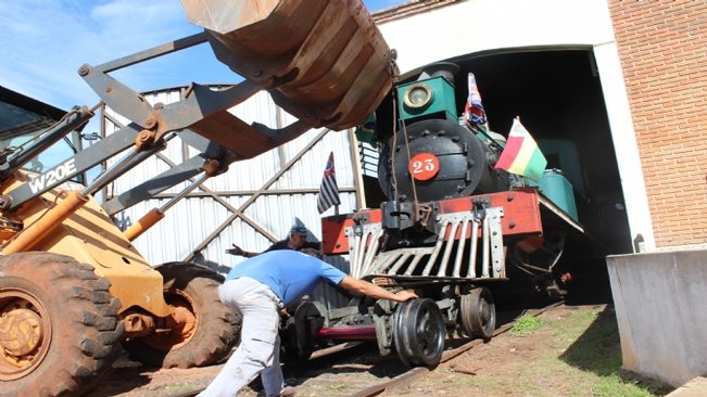 Paraguaçu da mais um passo para a volta da Maria Fumaça