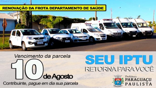 Você sabe para onde vai o dinheiro do seu IPTU em Paraguaçu?