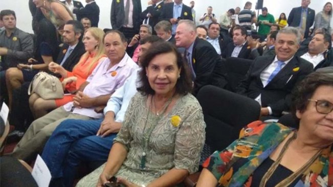 Prefeita Almira participa de transmissão de cargo de Geraldo Alckmin para Márcio França