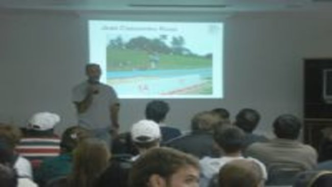 Atleta paraguaçuense é tema de palestra